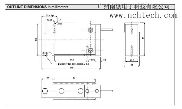 1010-20kg稱重傳感器