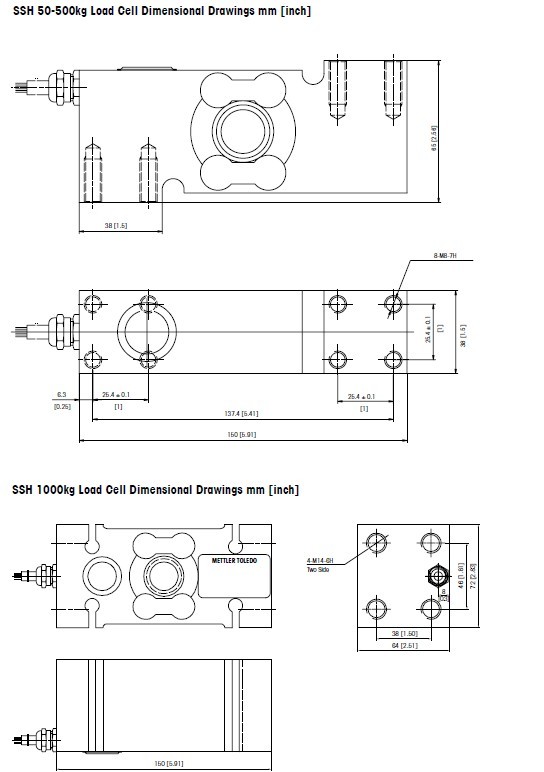 梅特勒托利多Mettler Toledo稱(chēng)重傳感器