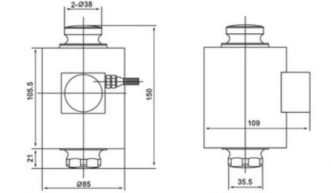 zsnc-25t稱(chēng)重傳感器